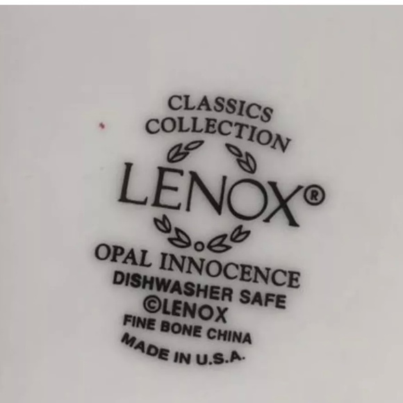 Lenox Opal Innocence Bone China -5 oc place setting -New in Box - Picture 4 of 8